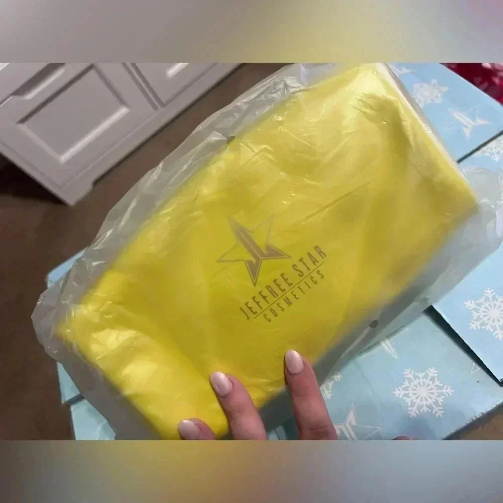 Jeffree star cosmetics makeup travel bag